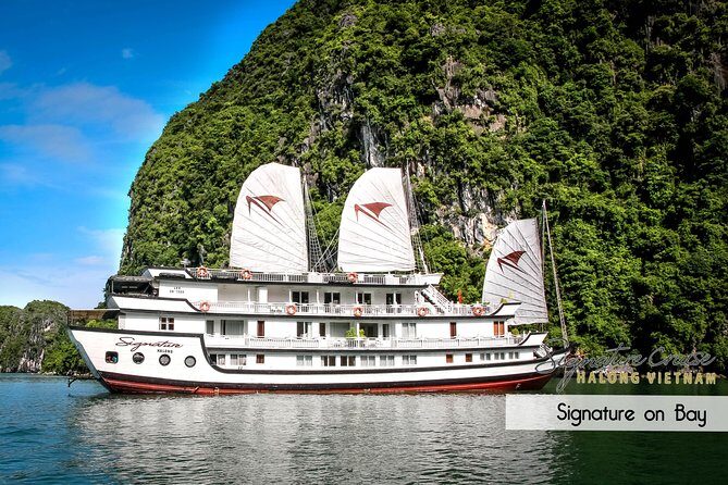 (Official) Signature Halong Cruise - 03 days 02 nights program - Bamboo boat in a fishing village, kayaking option, and a cooking demo