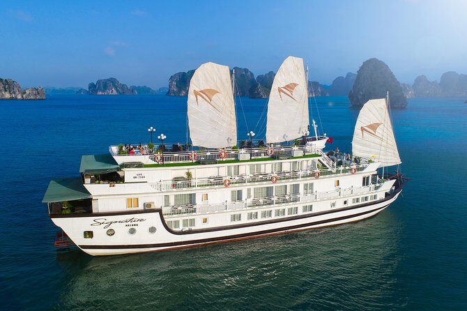 (Official) Signature Halong Cruise - 03 days 02 nights program - Price and value: $405 that includes more than just the boat ride