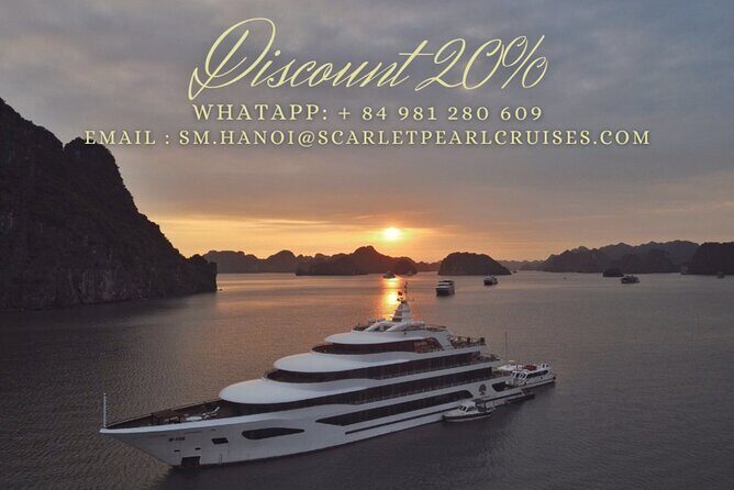 [OFFICIAL]Scarlet Pearl Cruises 5++stars &CATAMARAN ULTRA LUXURY - Lan Ha Bay: the quieter stage for big bay views