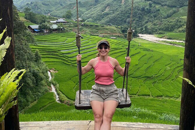 One Day Sapa Trekking to Lao Chai and Ta Van Villages - Lao Chai: Hmong culture, brocade shopping, and lunch on your schedule