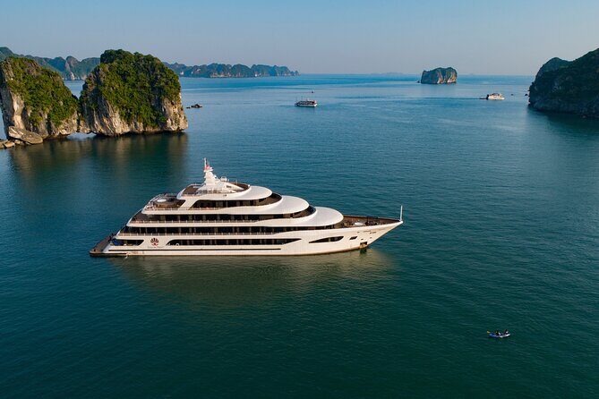 Orchid Cruises 2Days/1Night 5 Star Cruises - Sunrise tai chi in Lan Ha Bay: quiet morning energy, then the ship comes alive