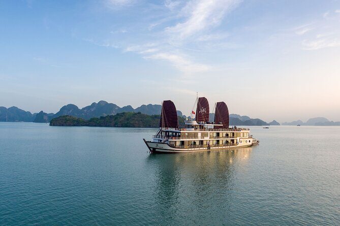 Orchid Trendy Cruises 2Days/1 Night 5 Star Cruises - From Hanoi Old Quarter to Tuan Chau Marina at 7:30am