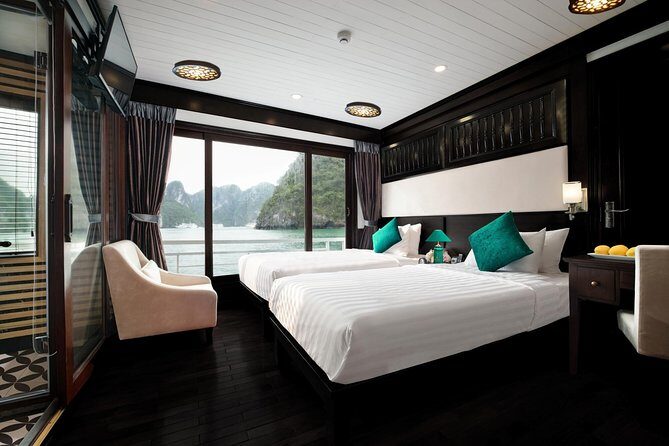 Overnight Luxury 5 Star Alisa Cruise with Meals, Kayak or Bamboo Boat - The boat-route highlights: villages, islets, and cave country