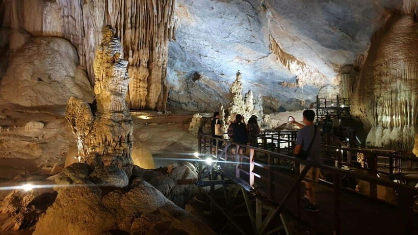 Phong Nha: Cave Exploration and Zipline Dark Cave Tour - Extra zipline or swim time: finishing with water play