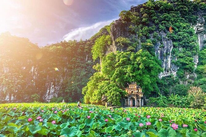 Premium Hoa lu - Trang An - Mua Cave with Buffet Lunch from Hanoi - Stop 1: Hoa Lu Temples of the Dinh & Le Dynasties (unique architecture, good intro)