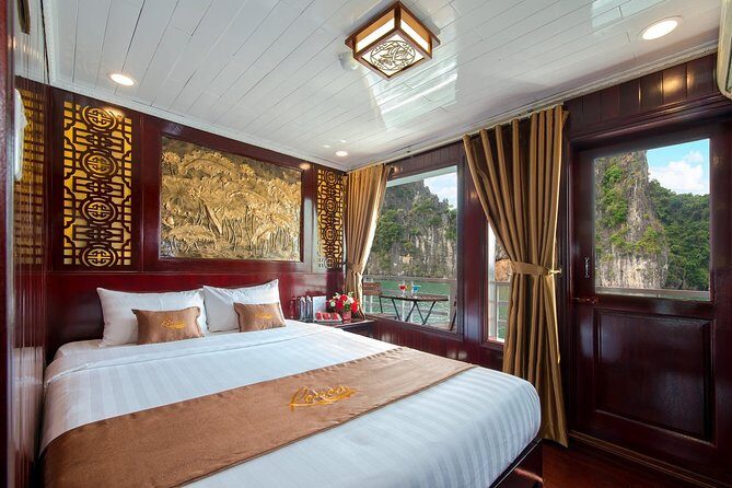 Renea Cruises - BEST Small Boat in Bai Tu Long & Halong Bay - Cap La Island: kayaking, swimming, and the karst you came for