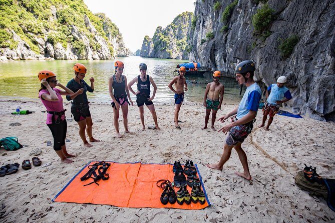 Rock Climbing Tour at Moody Beach - What happens before you reach the wall: Lan Ha Bay drop-off