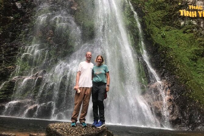 Sapa Love Silver Waterfall, Lonely Tree in Heaven Gate,San Sa Ho - Stop 4: San Sa Ho trek—tea hills, rice-and-corn fields, and picnic