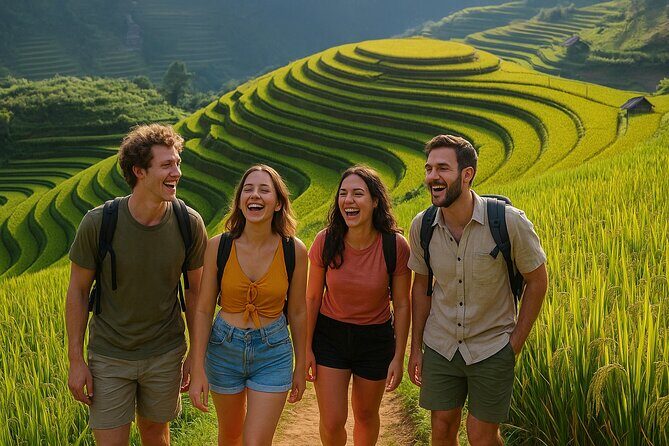 Sapa Muong Hoa Valley & Ta Van Eco Village Scenic Tour (No Trek) - Getting There at Sa Pa Stone Church and the Smooth Van Flow