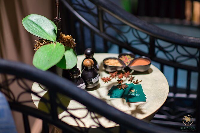 Serene Experience Spa Package - The included drinks and snacks: small, but smart