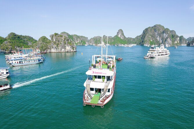 Sweetness Cruise Ha Long Bay: Caves, Kayaking, Swimming & Lunch - Hang Luon Cave: Kayak (or Bamboo Boat) Through a Cave Tunnel