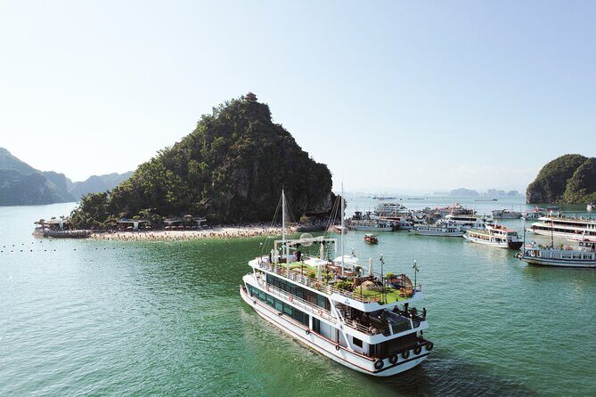 Sweetness Cruise Ha Long Bay: Caves, Kayaking, Swimming & Lunch - Midday to Evening Onboard: Infinity Pool, Jacuzzi, and Wi-Fi