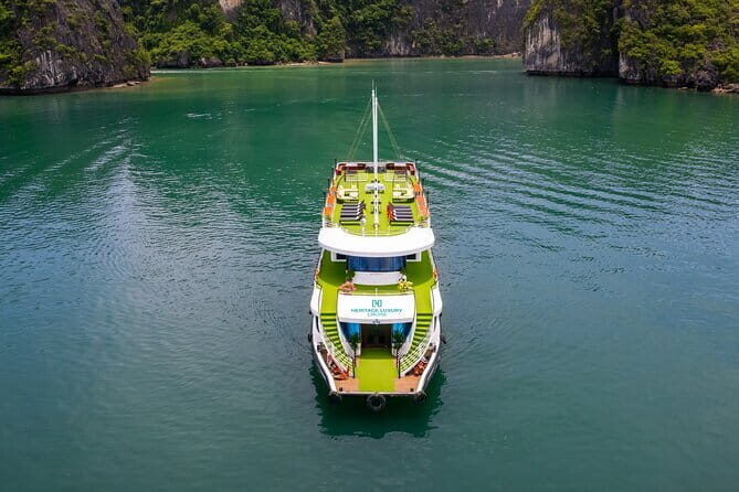 Taliya Day Cruise: Top Luxury Tour in Halong Bay & Lan Ha Bay - Dark & Light Cave by Bamboo Boat: The Paddling Makes It