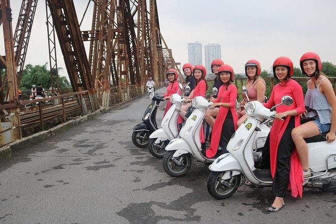 Vespa City Tour &Train Street Female With Ao Dai Riders 4,5 Hours - Price and what you actually get for $58