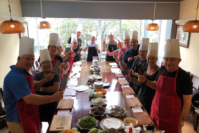 Vietnamese Food Cooking Class in Hanoi with Market Experience - Picking Your Time at 54 Hang Buom Street