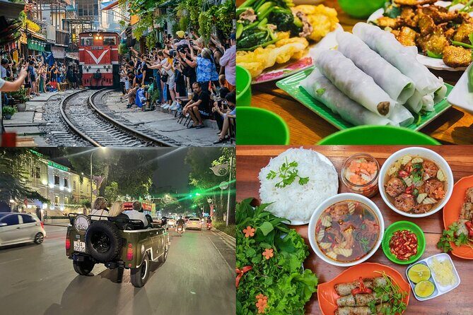 Walking Street Food Tour in Hanoi and Train Street - Switching from Eating to Seeing: The Train Street Transition