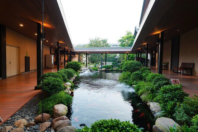 Wyndham Lynn Times Onsen Wellness - The bay side of the experience: Tra Bau Village, caves, and limestone views