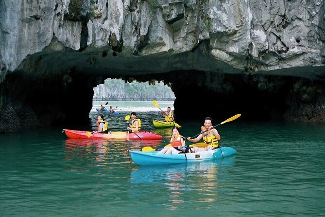 1 Day Tour to Halong Bay Cruise from 3 - 5 star Cruise & Transfer - Titop Island: Swim Time or a Shortcut to Big Views