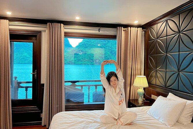 Erina Cruise Lan Ha Bay 2 days 1 night with roundtrip transfer - Night on board: Taichi, then Dark & Bright Cave the next morning
