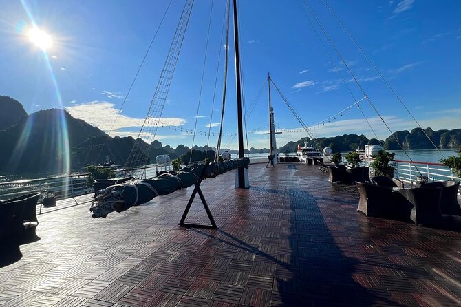 Erina Cruise Lan Ha Bay 2 days 1 night with roundtrip transfer - Transfers on Day 2: leaving by 11:45 and being back in Hanoi