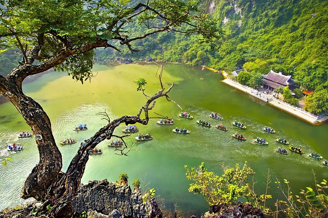 Exploring Bai Dinh Pagoda -Trang An -Mua Cave with Buffet Lunch 1 Day From Hanoi - Entering Bai Dinh Pagoda’s Buddha Sanctuary