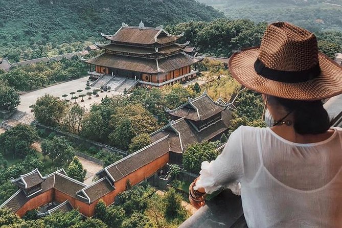 Exploring Bai Dinh Pagoda -Trang An -Mua Cave with Buffet Lunch 1 Day From Hanoi - Mua Cave climb: 500 steps to Lying Dragon Mountain views