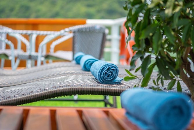 Ha Long Bay Cruise Day Tour with lunch, kayaking, surprise cave & titop island - Ti Top Island hike and the promised views