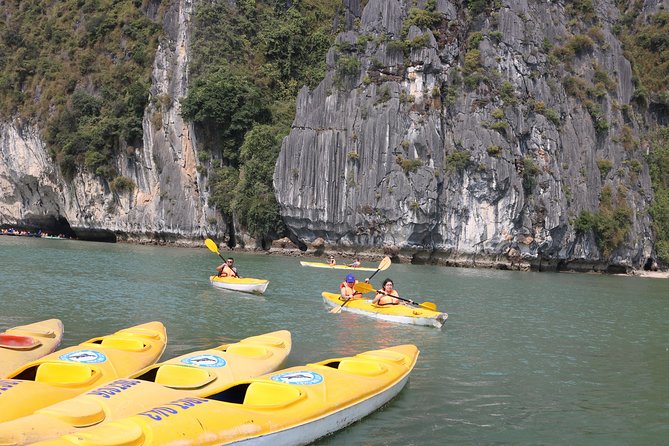 Halong Bay Day Tour Islands, Cave, Kayak. Lunch. All inclusive - Entering the Ha Long Bay highlights: what the day is really for