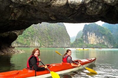Halong Excursion Cruise with Kayaking, Swimming & Cave Visit - Boarding at Tuan Chau: Lunch on the Water Actually Helps Your Day