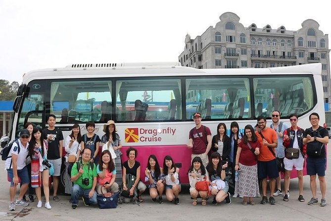 Halong Islands, Caves, Kayak, Lunch day tour w Dragonfly Cruise - Hon Ga Choi (Fighting Cocks Island): photos with personality