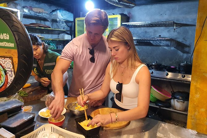 Hanoi Michelin Star Walking Food Tour & Train Street - Spring-roll cooking: the lesson you actually keep