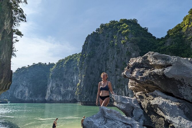 Lan Ha Bay Day Tour from Hanoi & Cat Ba Town - Serenity Boutique - Serenity Boutique Cruise: calm boat, active bay day, small-group vibe