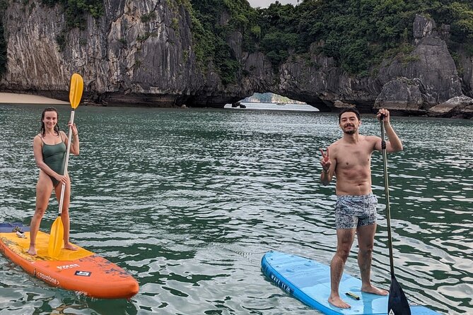 Lan Ha Bay Day Tour from Hanoi & Cat Ba Town - Serenity Boutique - Lunch on board: seafood and Vietnamese favorites, with an easy vegetarian option