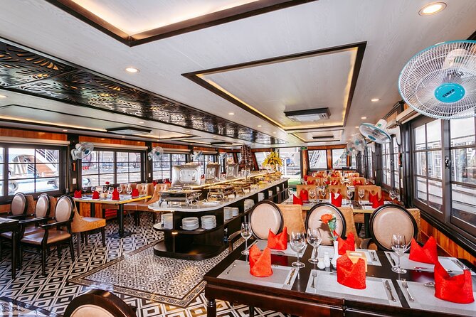 LUXURY Halong Bay Cruise 5 Stars Full Day Tour with Buffet Lunch - Price and value: $70 makes sense when lunch + activities are handled for you